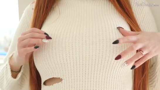 Рыженькая гламурная мамка хочет анала 1